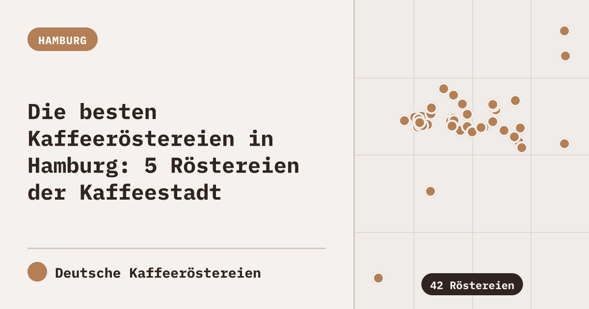 Die besten Kaffeeröstereien in Hamburg: 5 Röstereien der Kaffeestadt