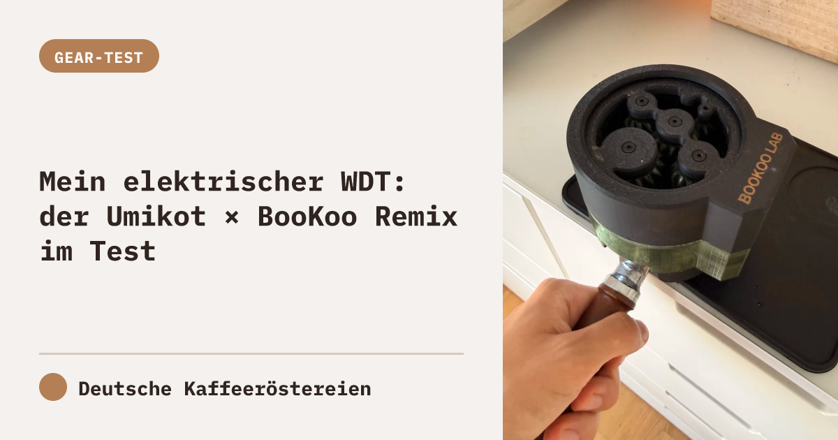 Mein elektrischer WDT: der Umikot × BooKoo Remix im Test