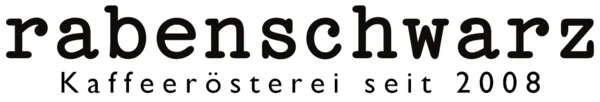 Logo Kaffeerösterei rabenschwarz