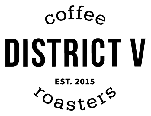 Logo District Five Coffee Roasters