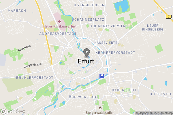 Karte von EBERTS Genusshandlung & Kaffeerösterei, Erfurt