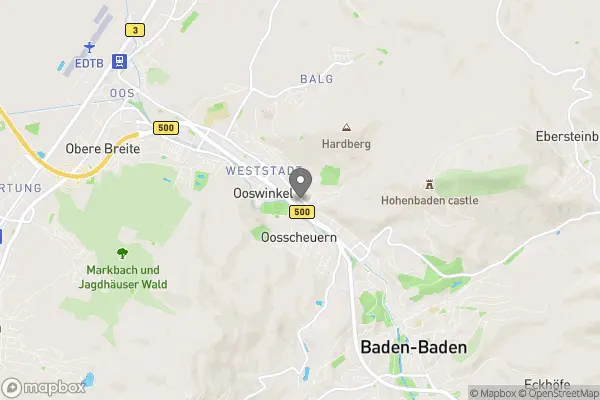 Map of Röstfrisch / Kaffee- und Espresso Manufaktur Baden-Baden