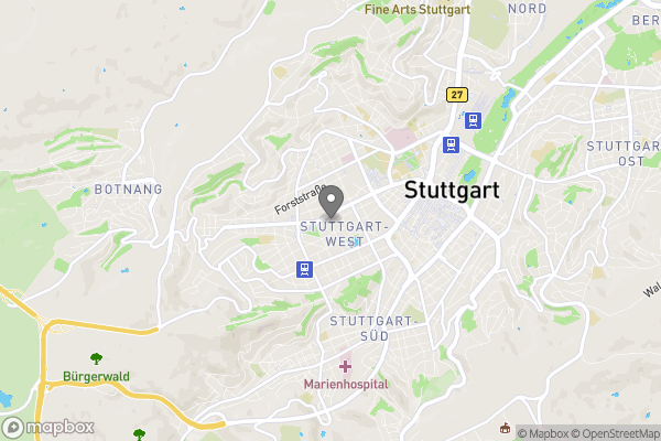 Karte von Kaffeerösterei Café Moulu / Stuttgart