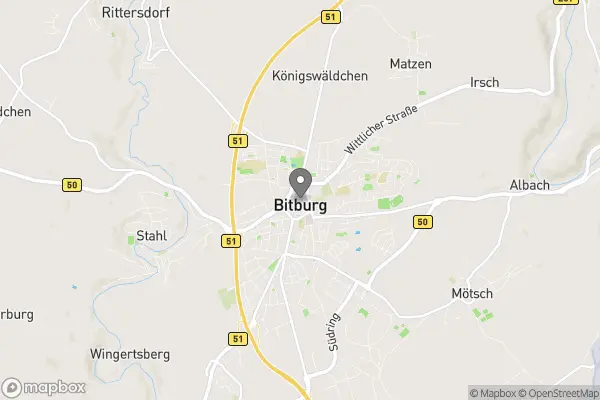 Map of Prinz Cafe e.K. - Bitburger Kaffeerösterei