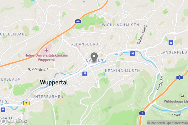 Standort von Cafe#01 Kaffeerösterei Wuppertal