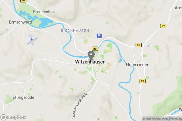 Map of Röstwerk Witzenhausen