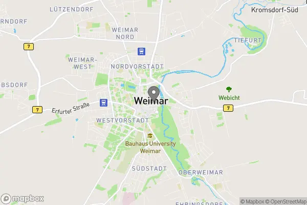 Map of Weimarer Kaffee Rösterei