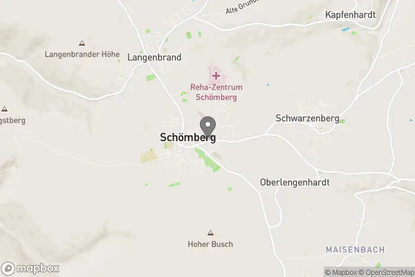 Map of Rösterei Schömberg