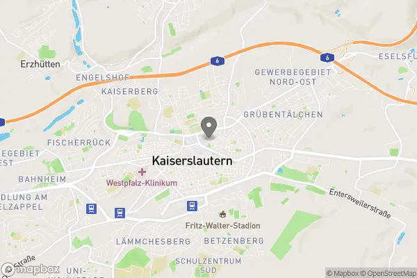 Map of Kaffeerösterei Kaiserslautern