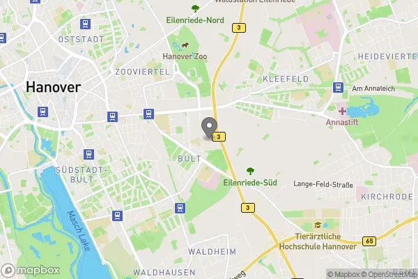 Map of Café Cereza GmbH