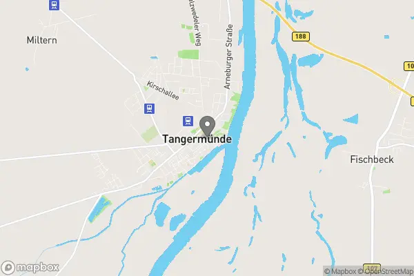 Map of Tangermünder Kaffeerösterei