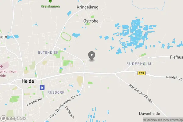 Map of Heider Kaffeerösterei