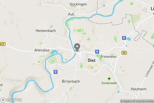 Map of Lahntaler Kaffeerösterei Diez