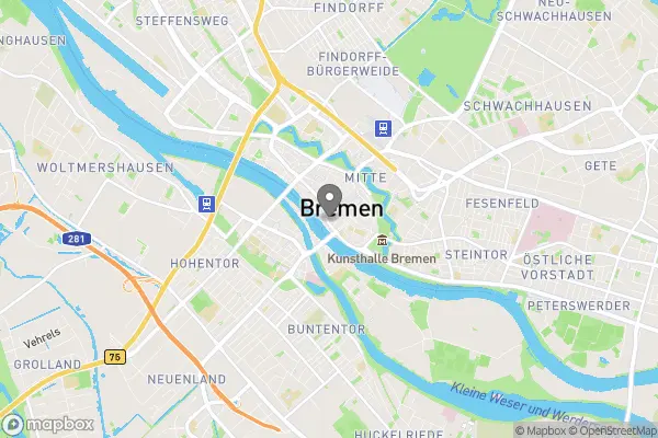 Map of Bremer Kaffeegesellschaft