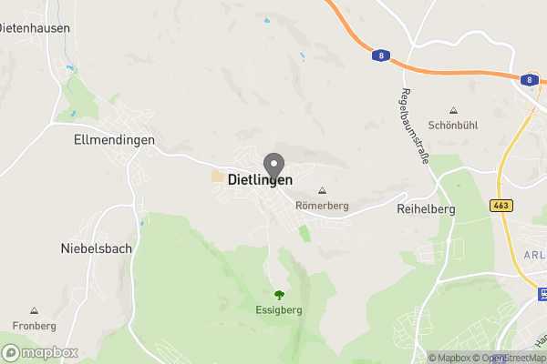 Karte von Pforzheimer Kaffeerösterei Schwarzmeier e.K.