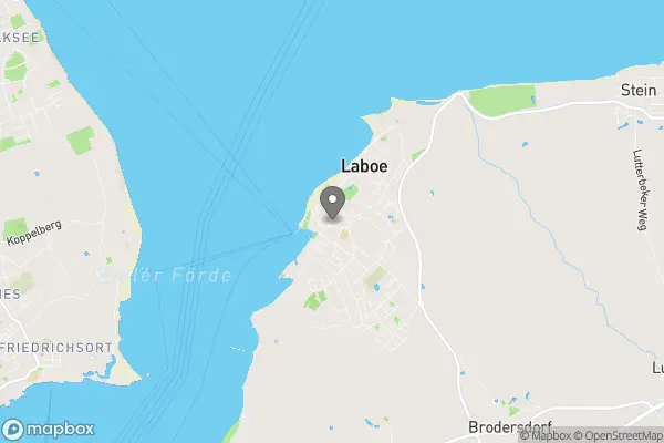 Map of Kaffeeküste Privatrösterei Laboe 