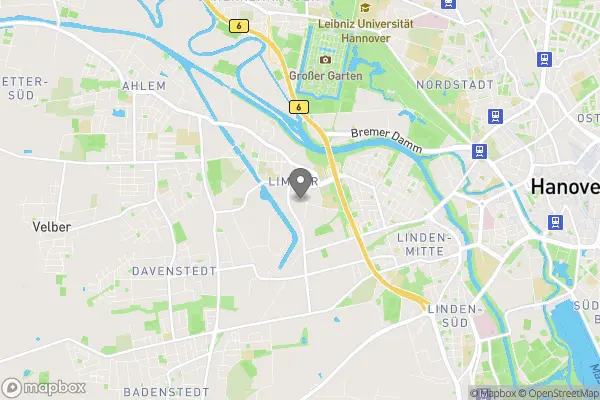 Map of Hannoversche Kaffeemanufaktur e.K. Inhaber: Andreas Berndt