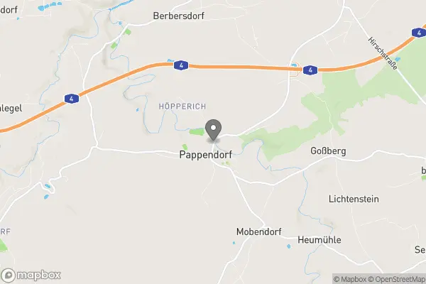 Map of Dietrichs Kaffeerösterei