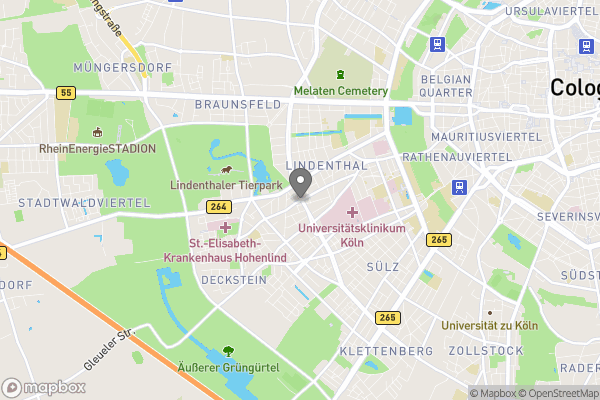 Karte von Urwaldkaffee Kaffeerösterei Showroom