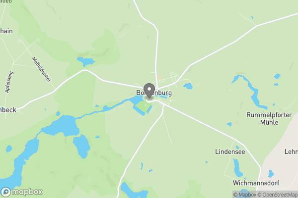 Karte von Café, Torten-, Schokoladen- und Eismanufaktur & Kaffeerösterei im Marstall Boitzenburg