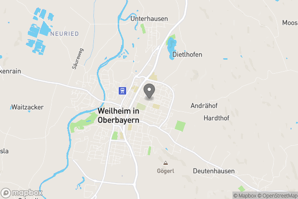 Karte von Kaffee Rösterei Weilheim Café M