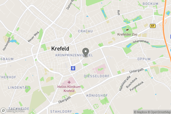 Karte von vierwall | Krefelder Kaffeerösterei