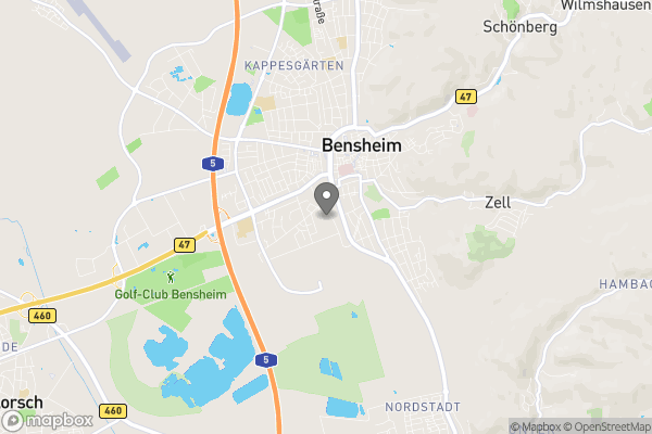 Karte von Bergsträßer Kaffeerösterei