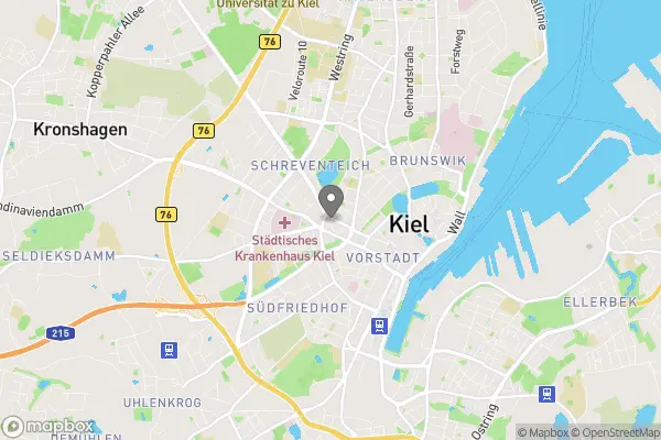 Map of Kleine Kaffeerösterei Kiel