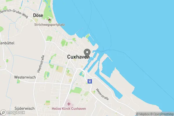 Map of Cuxhavener Kaffeerøster