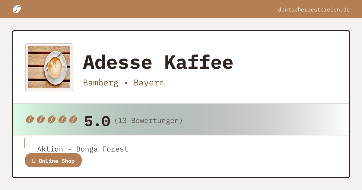 Bild von Adesse Kaffee