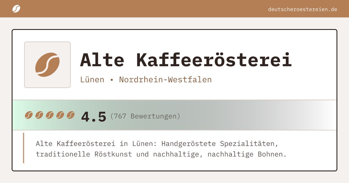 Bild von Alte Kaffeerösterei