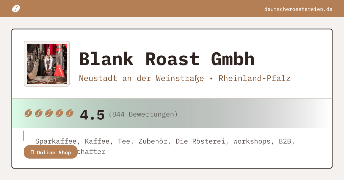 Bild von Blank Roast Gmbh