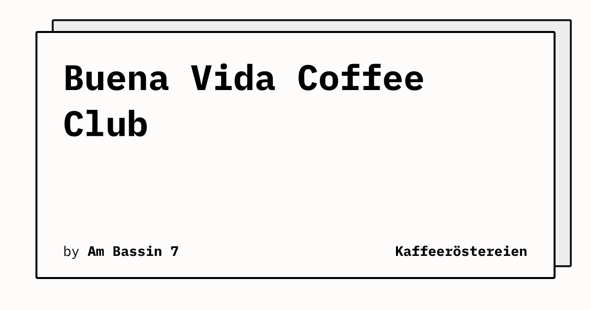 Bild von Buena Vida Coffee Club