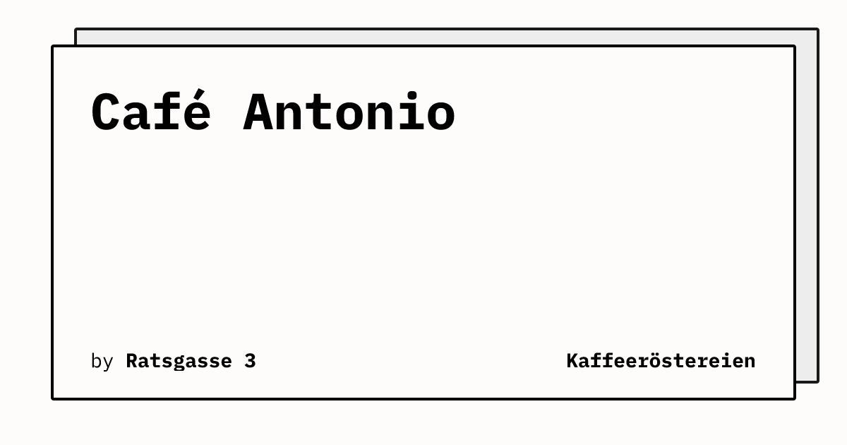 Bild von Café Antonio