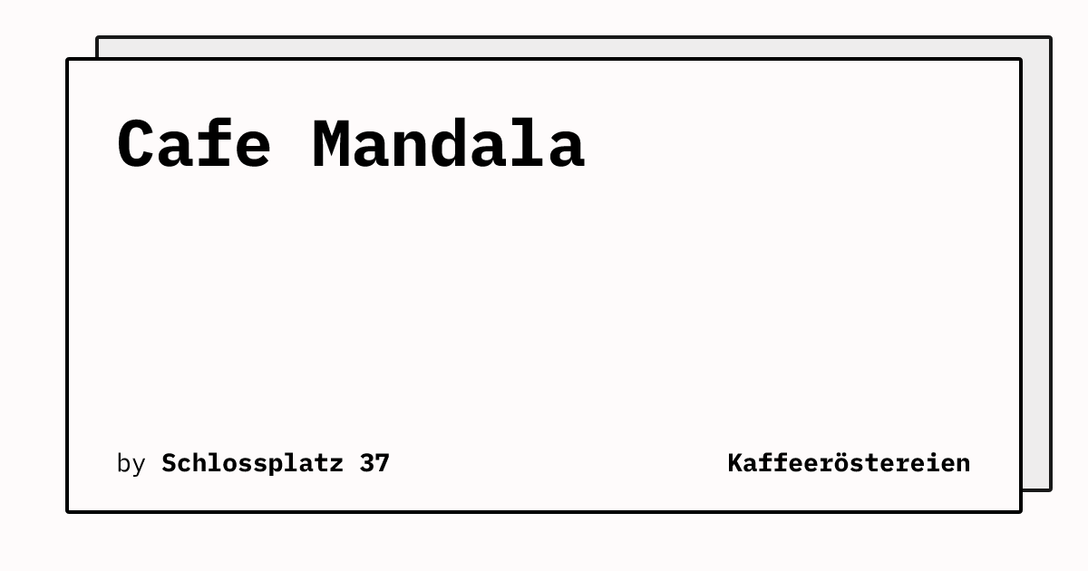 Bild von Cafe Mandala