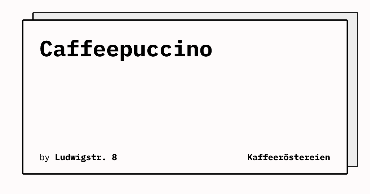 Bild von Caffeepuccino