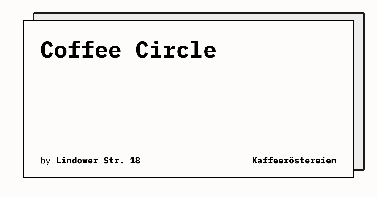 Bild von Coffee Circle