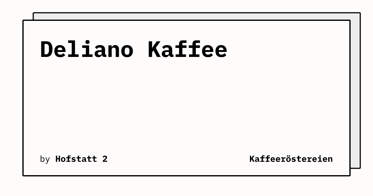 Bild von Deliano Kaffee