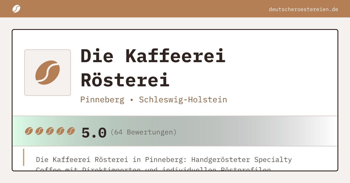 Bild von Die Kaffeerei Rösterei