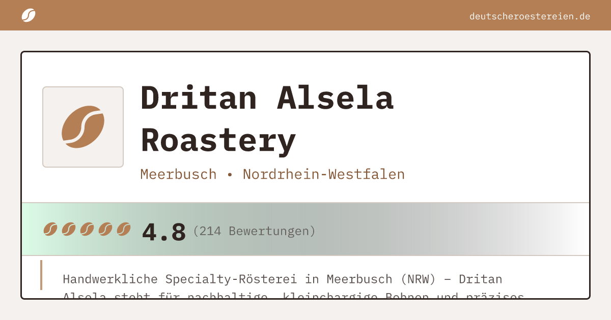 Bild von Dritan Alsela Roastery