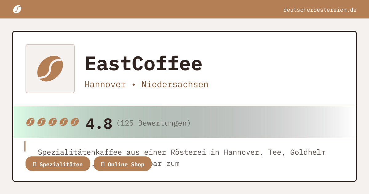 Bild von EastCoffee