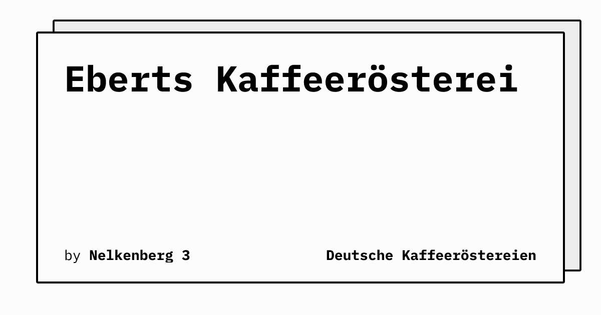 Bild von Eberts Kaffeerösterei