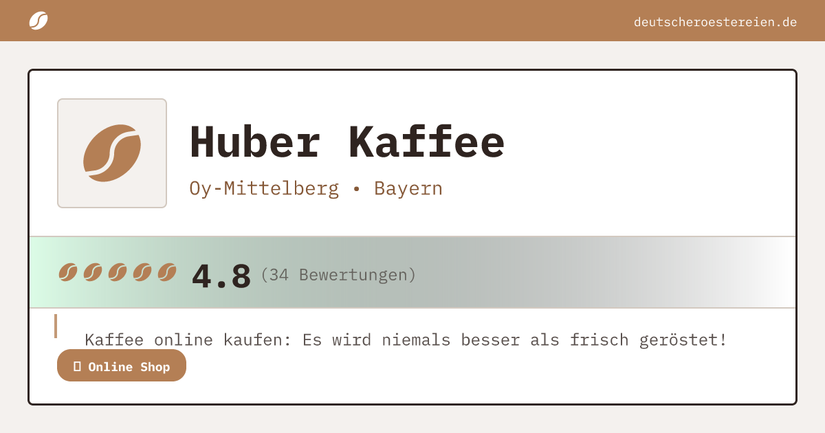 Bild von Huber Kaffee