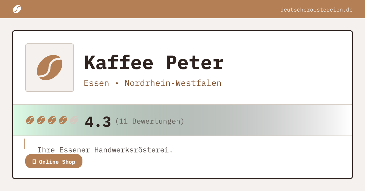 Bild von Kaffee Peter