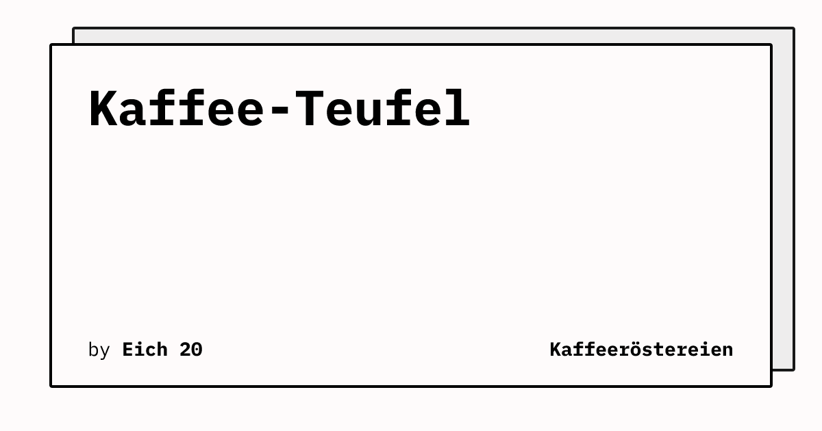 Bild von Kaffee-Teufel