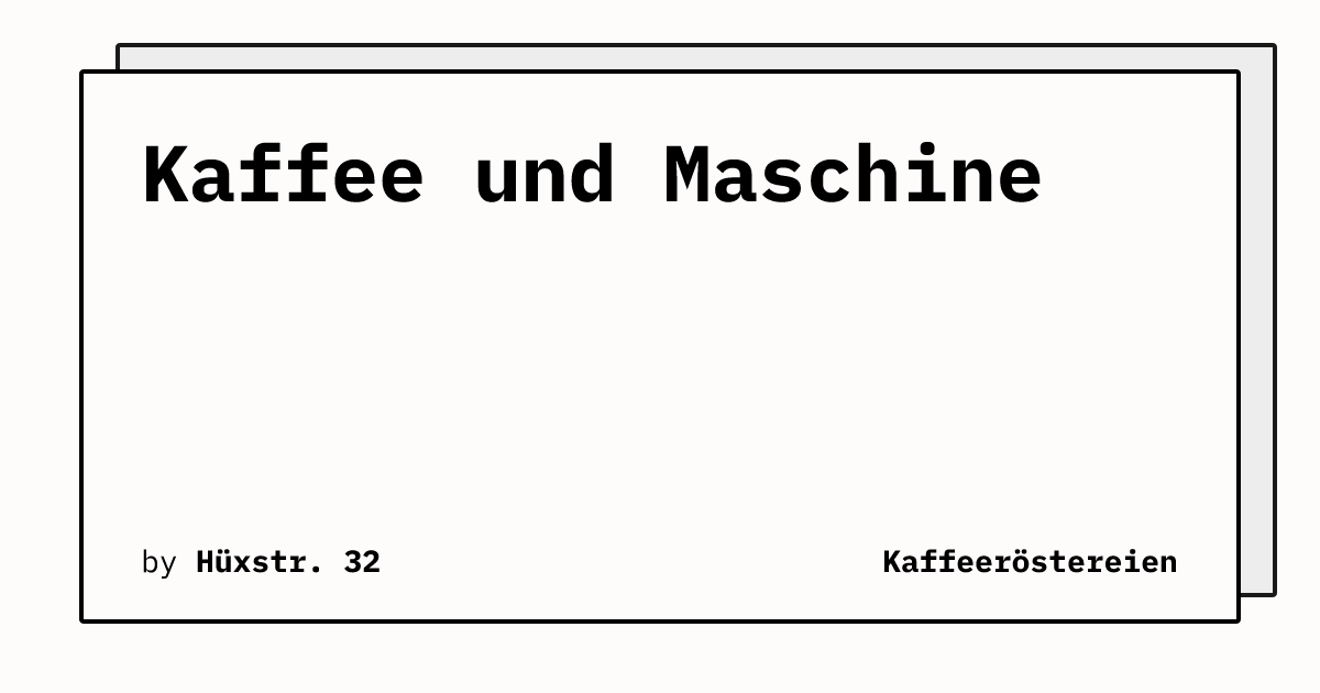 Bild von Kaffee und Maschine