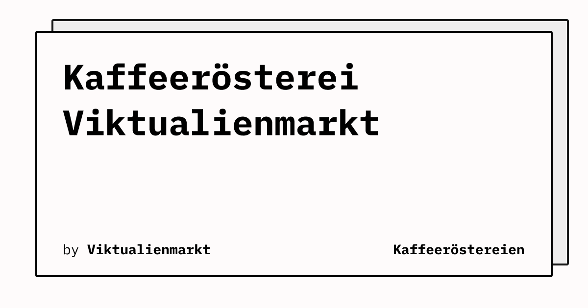 Bild von Kaffeerösterei Viktualienmarkt