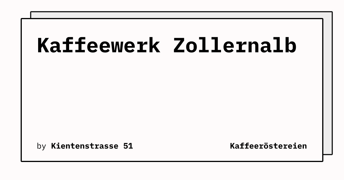 Bild von Kaffeewerk Zollernalb