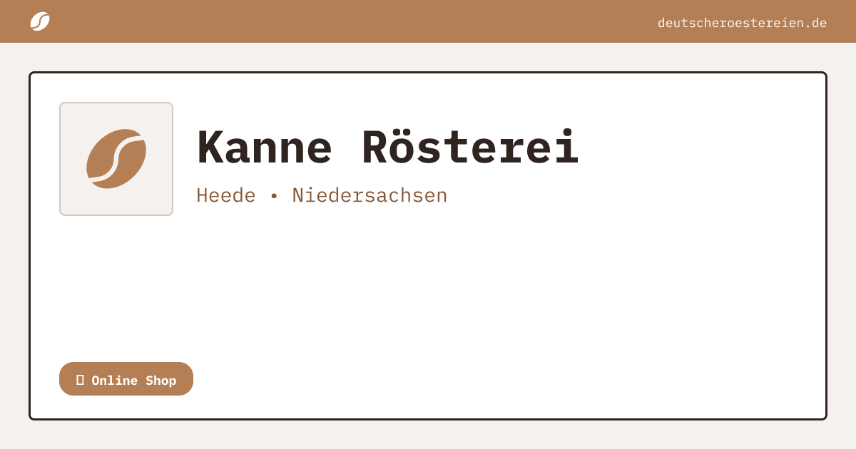 Bild von Kanne Rösterei