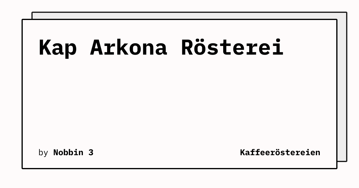 Bild von Kap Arkona Rösterei